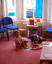 A Child playing at our centre on Miller Road
